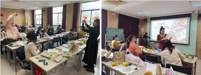 巧手生花，情暖三月——學院成功舉辦“女生節”主題手工活動